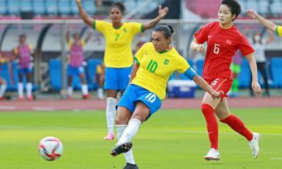 Brazil star Marta becomes first soccer player to score at five-straight Olympic Games - us.hola.com - Brazil - China - Tokyo