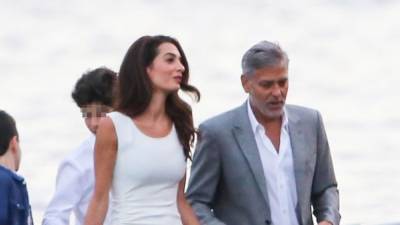 George Clooney and Wife Amal Have Fancy Night Out in Italy With Family: Pic - www.etonline.com - Italy