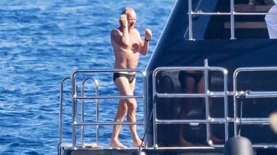 Sting, 69, Reveals His Toned Abs In Tiny Speedo On Vacation With Wife Trudie Styler — Photo - hollywoodlife.com - Britain - Italy - county Bay