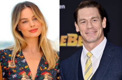 Margot Robbie Admits She Slept With A Life-Size Cardboard Cut-Out Of John Cena In Her Room For Two Years - etcanada.com