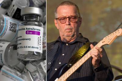 Eric Clapton refuses to play venues if vaccinations are required - nypost.com - Britain
