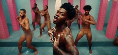 Lil Nas X Strips Down for Shower Dance in 'Industry Baby' Music Video - Watch Now! - www.justjared.com