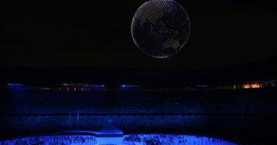 Viewers in awe as impressive drone display lights up Tokyo sky at Olympic Games opening ceremony - www.manchestereveningnews.co.uk - Japan - Tokyo