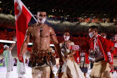 Tonga Flag-Bearer Sparks Internet Frenzy With Well-Oiled Physique At Tokyo 2020 Opening Ceremony - etcanada.com - Tokyo - Tonga