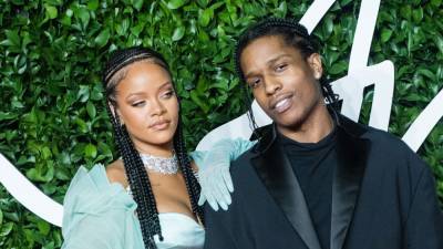 Rihanna and A$AP Rocky Share PDA During Night Out in Miami - www.etonline.com - Miami