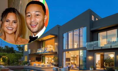 See Photos from Inside Chrissy Teigen & John Legend's House, Which They Just Sold for $16.8 Million - www.justjared.com - New York - Beverly Hills