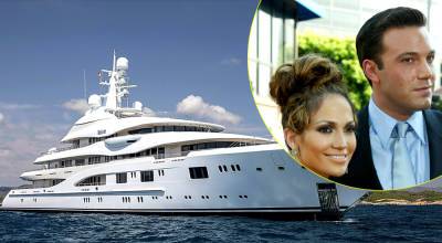 Look Inside the $130 Million Yacht That Jennifer Lopez & Ben Affleck Were Photographed On! (Photos) - www.justjared.com - France