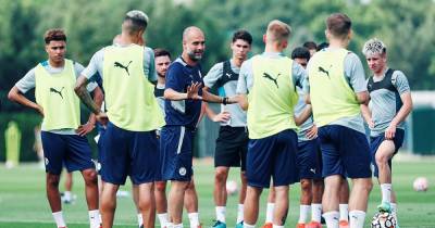 Man City 21-man squad for Preston friendly revealed and more spotted in Blues training - www.manchestereveningnews.co.uk - Manchester