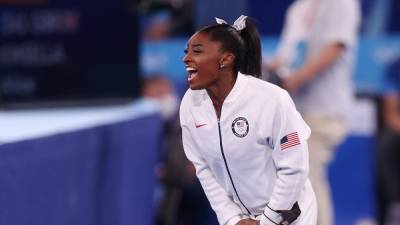 Simone Biles Withdraws From Olympics Team Final After Faltering on Vault - thewrap.com - Britain - USA - Jordan - Chile