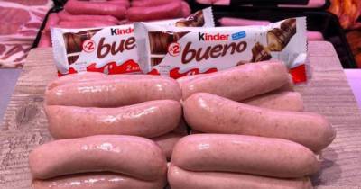 Kinder Bueno pork sausages are now a thing - a dream come true for chocoholics - www.ok.co.uk - Ireland