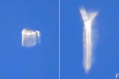 ‘UFO’ footage divides internet: ‘Rainbow angels’ or a ‘nice hoax’ - nypost.com