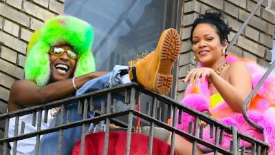Rihanna Rocks Hotpants on Date Night With A$AP Rocky: See the Pic! - www.etonline.com - Miami - Florida