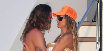 Heidi Klum & Husband Tom Kaulitz Put Their Love on Display On A Yacht in Italy - www.justjared.com - Los Angeles - Italy