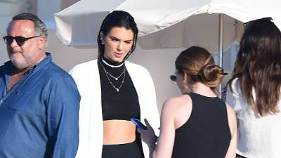 Kendall Jenner, 25, Rocks Black Bikini For Fitness Inspired Photoshoot In St. Tropez – See Pic - hollywoodlife.com - France