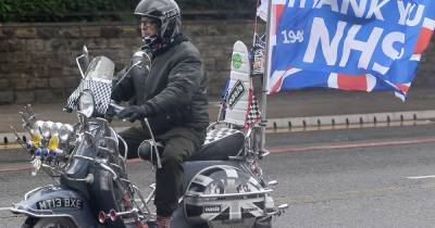 Hundreds of motorcyclists take to the road in huge thank you to the NHS - www.manchestereveningnews.co.uk - Manchester - county Barton