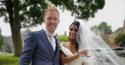 Inside Simon Thomas’ wedding with stunning wife Derrina including special speech from his son - www.ok.co.uk