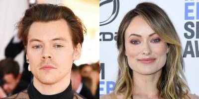 Harry Styles & Olivia Wilde Share a Passionate Kiss, Pack on PDA in New Vacation Photos! - www.justjared.com - Italy