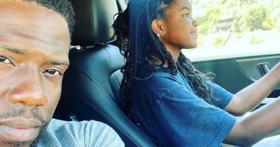 Kevin Hart Teaches Daughter Heaven, 16, to Drive: She’s ‘Growing Up’ - www.usmagazine.com - Atlanta