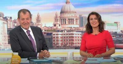 Susanna Reid says Ben Shephard will be back on GMB ‘very soon’ after football injury - www.ok.co.uk - Britain