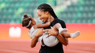 Allyson Felix Just Changed Everything for Moms at the Olympics - www.glamour.com