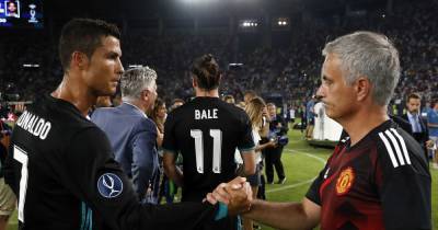 Jose Mourinho jokes he'd knock down Cristiano Ronaldo at Roma unveiling - www.manchestereveningnews.co.uk - Manchester