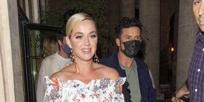 Katy Perry & Orlando Bloom Go on a Romantic Dinner Date in Paris - www.justjared.com - France