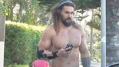 Jason Momoa, 41, Takes Off His Shirt Covers Himself In Hand Sanitizer Tuna For ‘Sexy’ Challenge - hollywoodlife.com - county Hand - city Sanitizer, county Hand