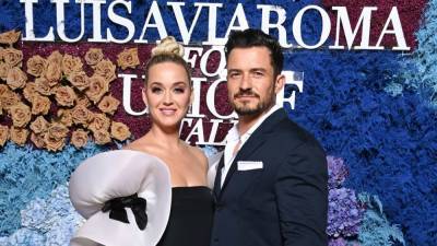 Katy Perry and Orlando Bloom Stun at UNICEF Event in Italy - www.etonline.com - Italy