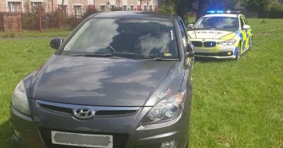 Four arrested on suspicion of burglary after police pursue 'stolen vehicle' - www.manchestereveningnews.co.uk - Manchester