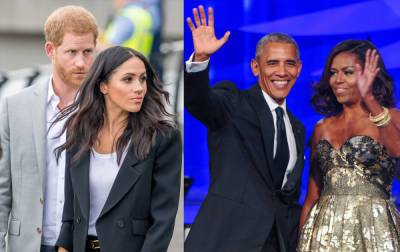 Harry & Meghan Snubbed From Obama's 60th Birthday Bash -- Because Their Friendship Is OVER?! - perezhilton.com