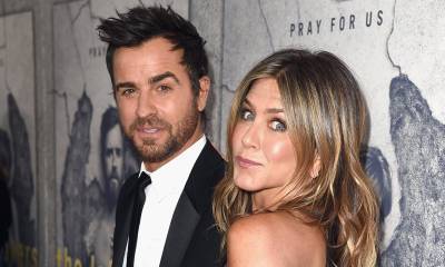 Jennifer Aniston shares a shirtless pic of Justin Theroux for his 50th birthday and says she loves him - us.hola.com