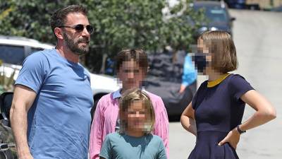 Ben Affleck Celebrates His 49th Birthday With Kids Violet, 15, Seraphina, 12, Samuel, 9, In LA — Photos - hollywoodlife.com - Los Angeles