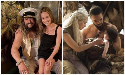 Jason Momoa and Emilia Clarke enjoyed emotional ‘Game of Thrones’ reunion - us.hola.com