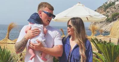 Inside Georgia and Tommy's Spanish holiday as they join Sam Mucklow and Shelby - www.ok.co.uk - Spain