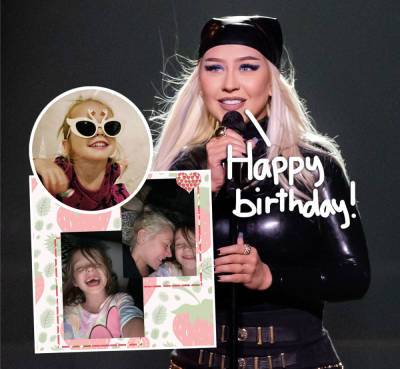 Christina Aguilera Shares Rare Pics Of Daughter Summer For 7th Birthday: 'Time Moves Too Fast' - perezhilton.com