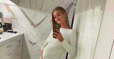 Rosie Huntington-Whiteley pregnant: Model expecting second child with Jason Statham - www.ok.co.uk