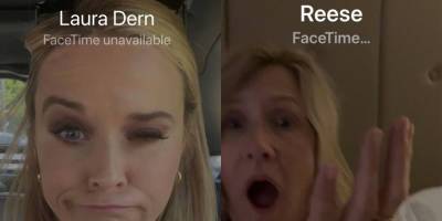 Reese Witherspoon & Laura Dern Are Sharing Their Hilarious Game of Phone Tag with Fans - www.justjared.com