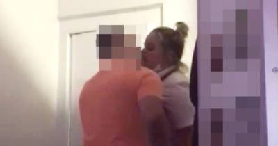 Scots prison officer caught kissing con on camera inside cell - www.dailyrecord.co.uk - Scotland