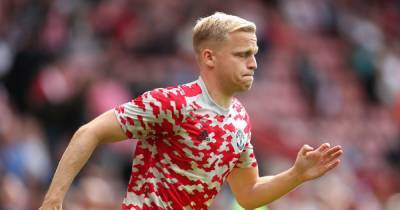 Donny van de Beek sent a message after not coming on for Manchester United at Southampton - www.manchestereveningnews.co.uk - Manchester - county Scott