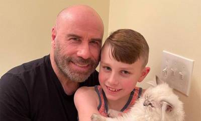 John Travolta reveals heartbreaking talk with youngest son Benjamin - hellomagazine.com
