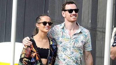 Alicia Vikander Michael Fassbender Look So Happy in Rare Date Photos - hollywoodlife.com - Spain
