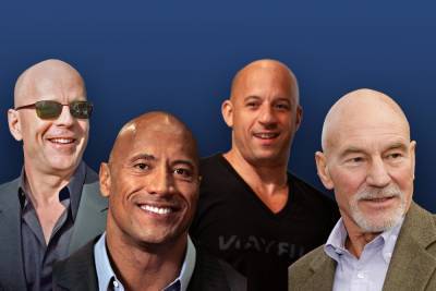 15 Hot Bald Guys - www.hollywood.com