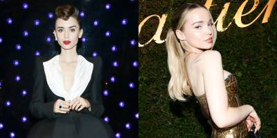 Lily Collins, Dove Cameron, & More Glam Up for Cartier Event - www.justjared.com
