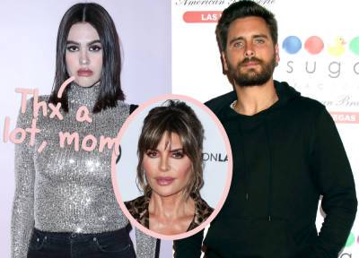 Amelia Hamlin Responds Publicly To Mom Lisa Rinna's 'Why The F**k Is It Scott Disick' Comment, And... - perezhilton.com