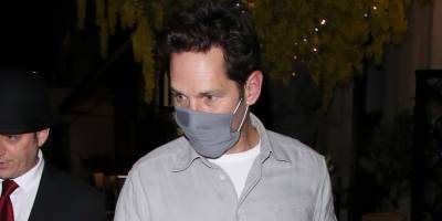 Paul Rudd Spotted In London After Going Viral For His Dinner With Dan Levy - www.justjared.com - London