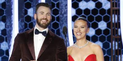 Scarlett Johansson & Chris Evans Will Reunite in Apple's Adventure Movie 'Ghosted' - www.justjared.com