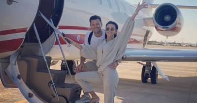 Inside Mark Wright's private jet trip to Ibiza from Majorca with wife Michelle Keegan - www.ok.co.uk