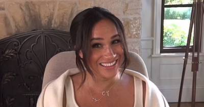 Meghan Markle wears stunning tribute necklace to Archie and Lilibet in birthday video - www.ok.co.uk