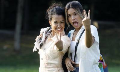 Gina Rodriguez and Liza Koshy look like besties while filming ‘Players’ in NYC - us.hola.com - New York