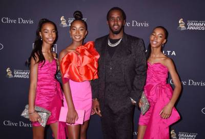 Diddy Gushes Over ‘Beautiful’ Daughters Chance, 15 Jessie D’Lila, 14, After ‘Vanity Fair’ Shoot - hollywoodlife.com